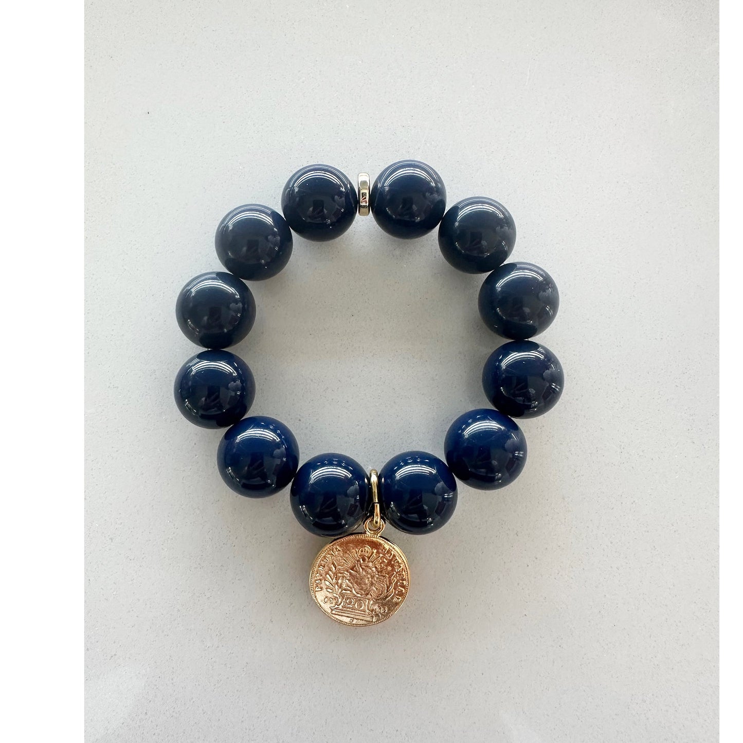 Rio Berlin Armband Marineblau - KNOCKNOK Fashion