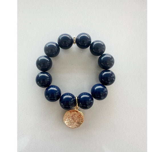 Rio Berlin Armband Marineblau - KNOCKNOK Fashion