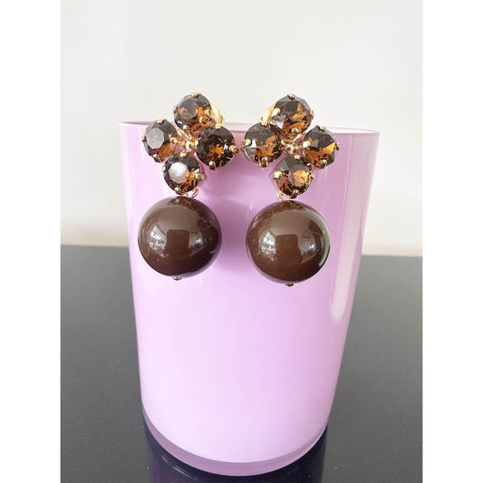 Rio Berlin Ohrringe Le Marron - KNOCKNOK Fashion