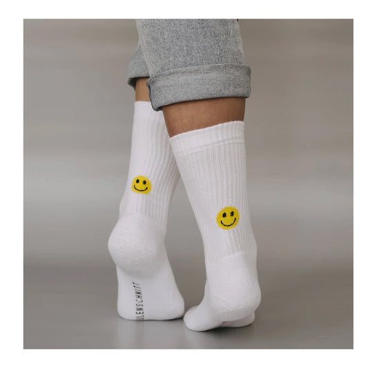 Smiley Socken Eulenschnitt - KNOCKNOK Fashion
