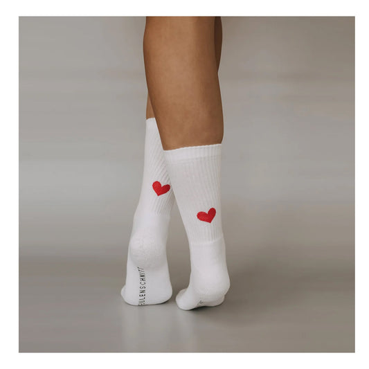 Socken Herz Rot - KNOCKNOK Fashion