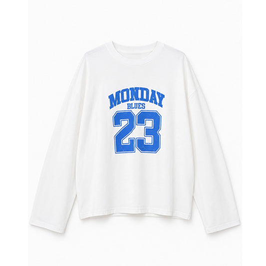 T-Shirt Monday Blues - KNOCKNOK Fashion