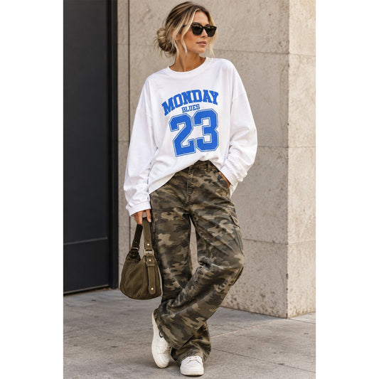 T-Shirt Monday Blues - KNOCKNOK Fashion