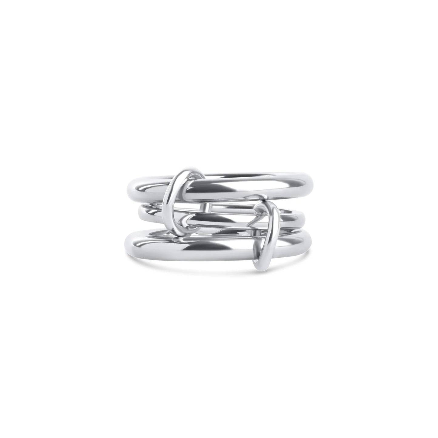 Timi of Sweden Dreifach Ring Edelstahl Silber Rhodiniert – Modern & Stackable - KNOCKNOK Fashion