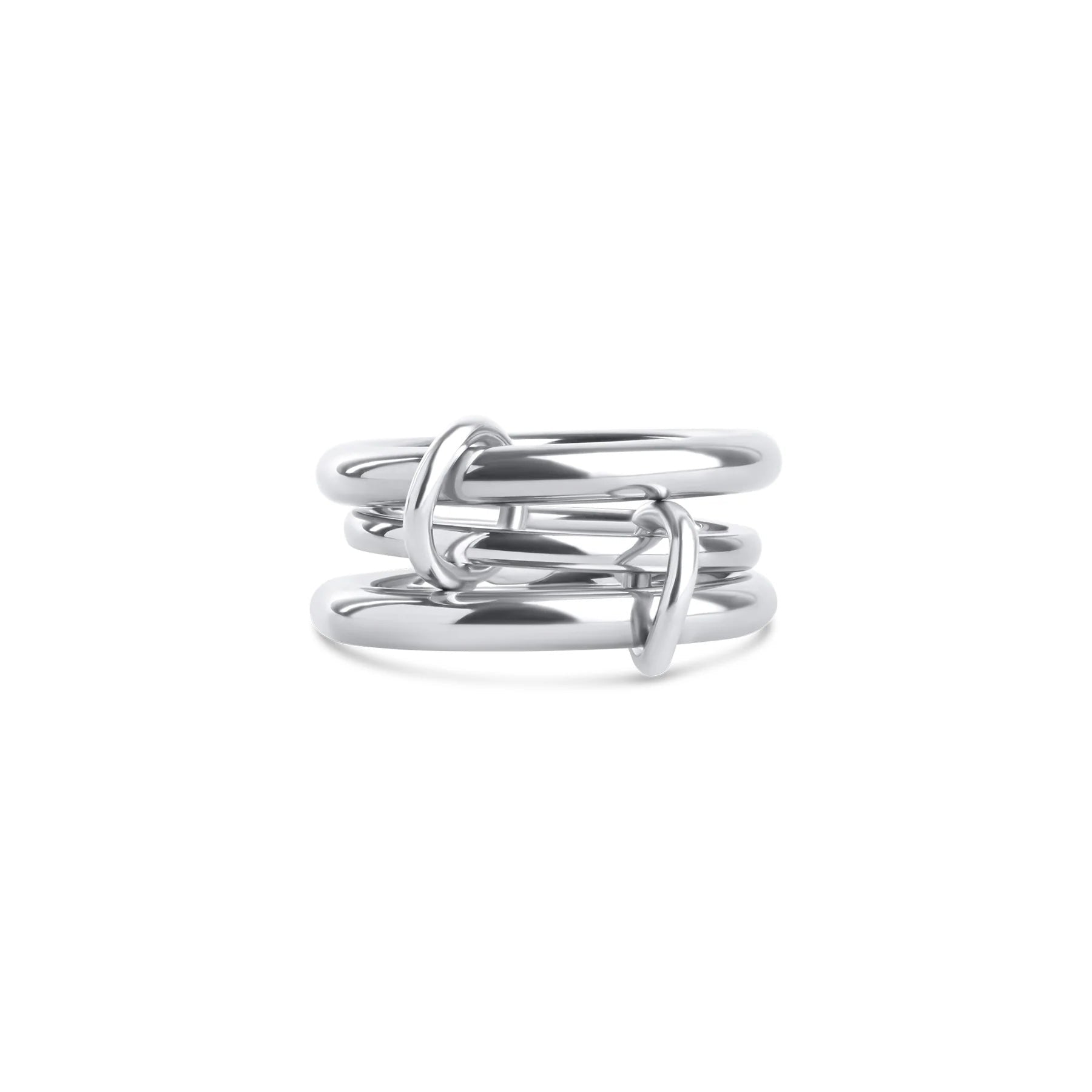 Timi of Sweden Dreifach Ring Edelstahl Silber Rhodiniert – Modern & Stackable - KNOCKNOK Fashion