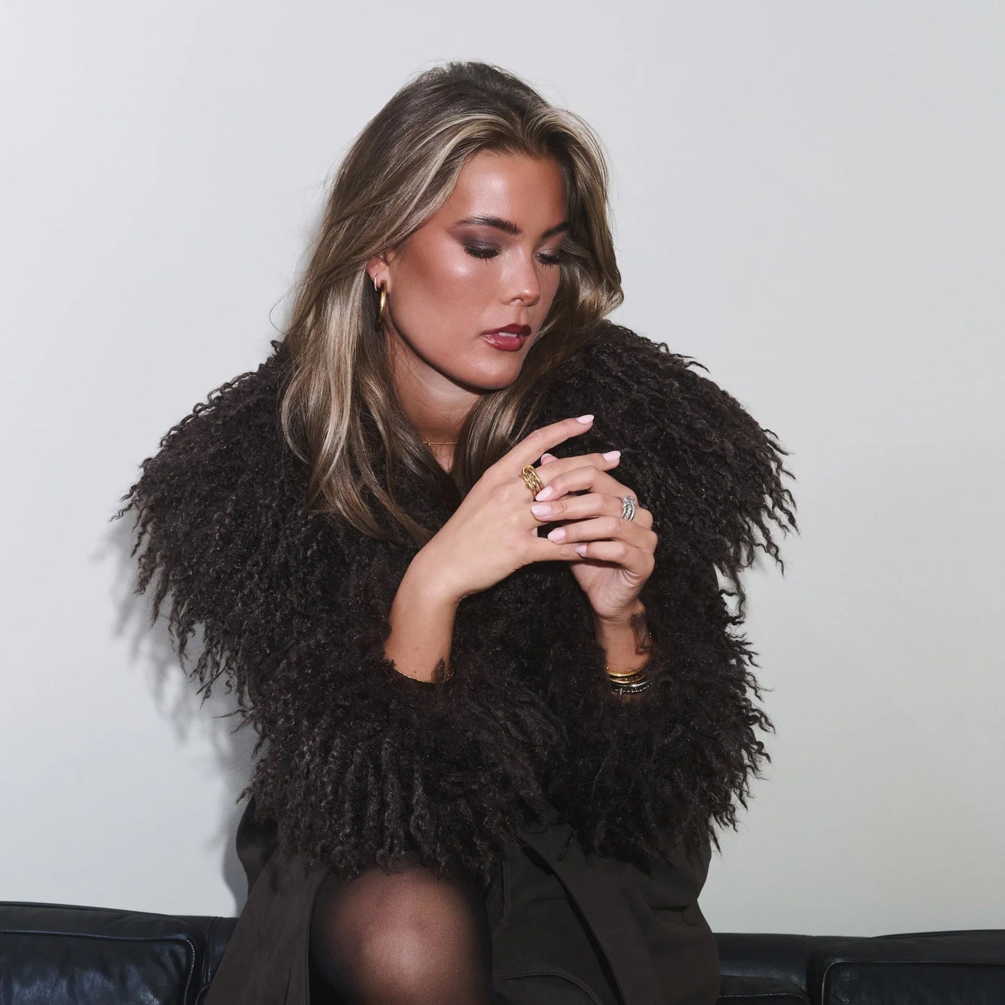Timi of Sweden Dreifach Ring Edelstahl Vergoldet – Modern & Stackable - KNOCKNOK Fashion