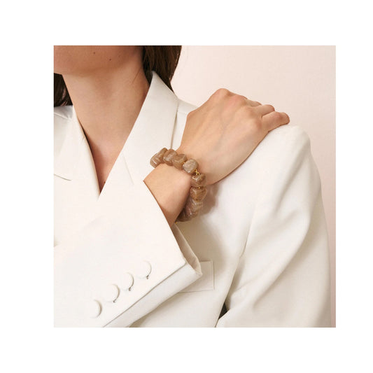 Vanessa Baroni Armband Biancone Marble - KNOCKNOK Fashion