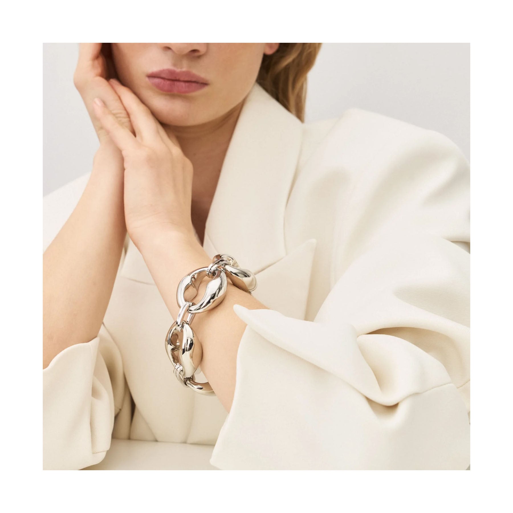 Vanessa Baroni Armband Turtle Silber - KNOCKNOK Fashion