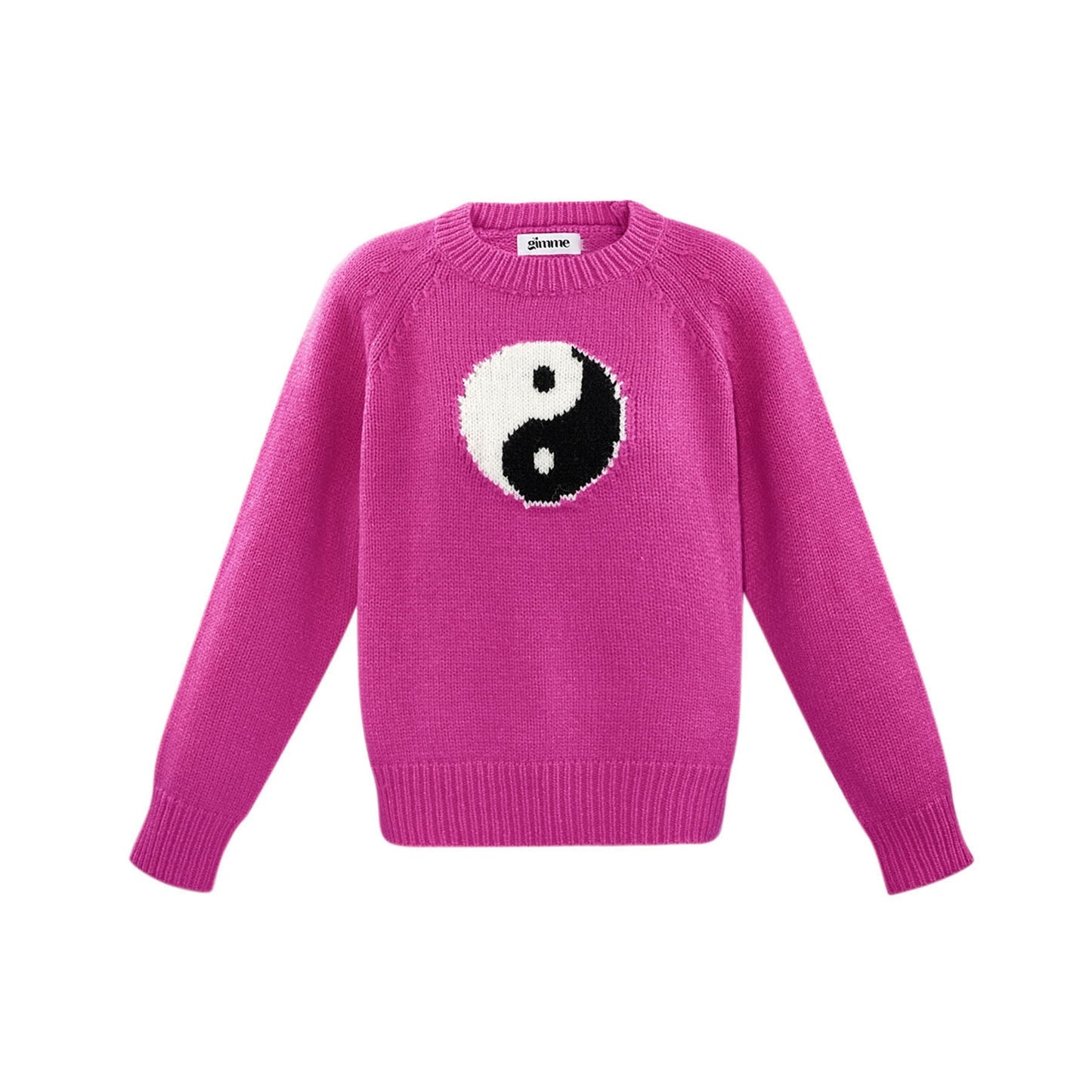 Yin und Yang Pullover Pink - KNOCKNOK Fashion