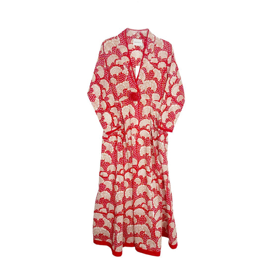 Zen Ethic Kleid Rot - KNOCKNOK Fashion