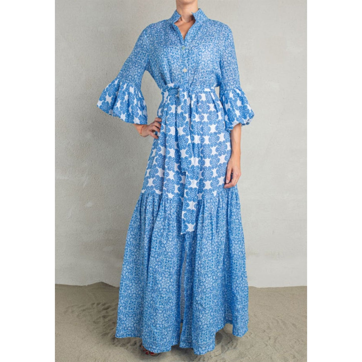 Luftiges Sommerkleid von Temptation Positano – feminine italienische Designer Mode jetzt in Köln entdecken.