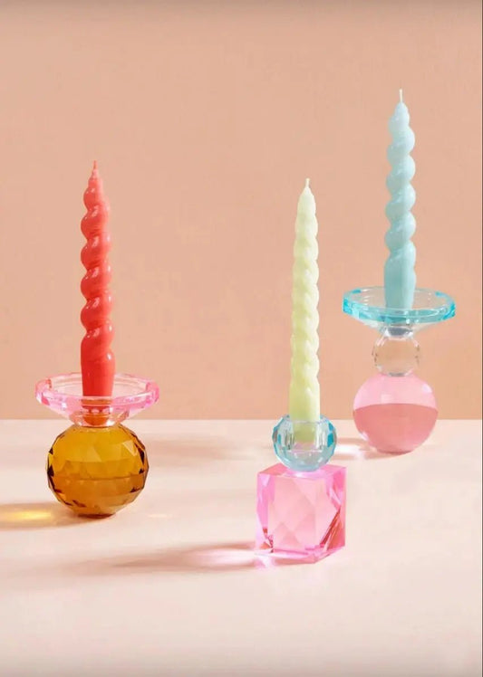 Kristall Kerzenständer Candy Miss Etoile