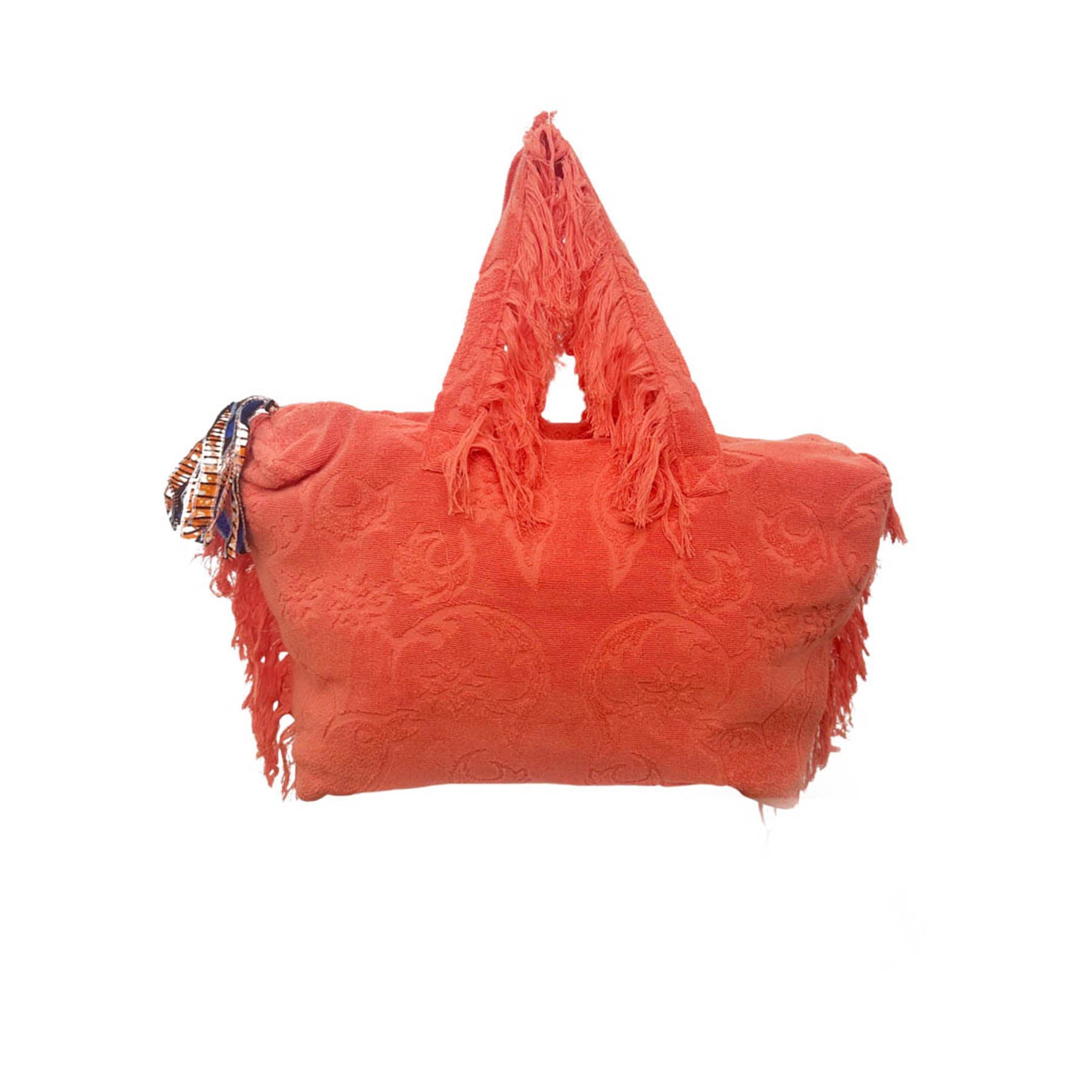 Lalla Marrakech Tasche Frottee Hippy Socco Orange - KNOCKNOK Fashion