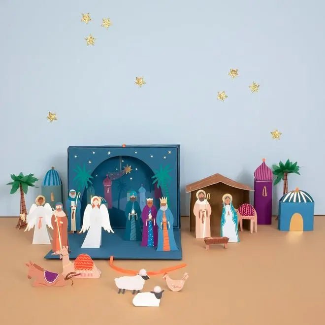 Meri Meri Krippe Adventskalender Nativity meri meri